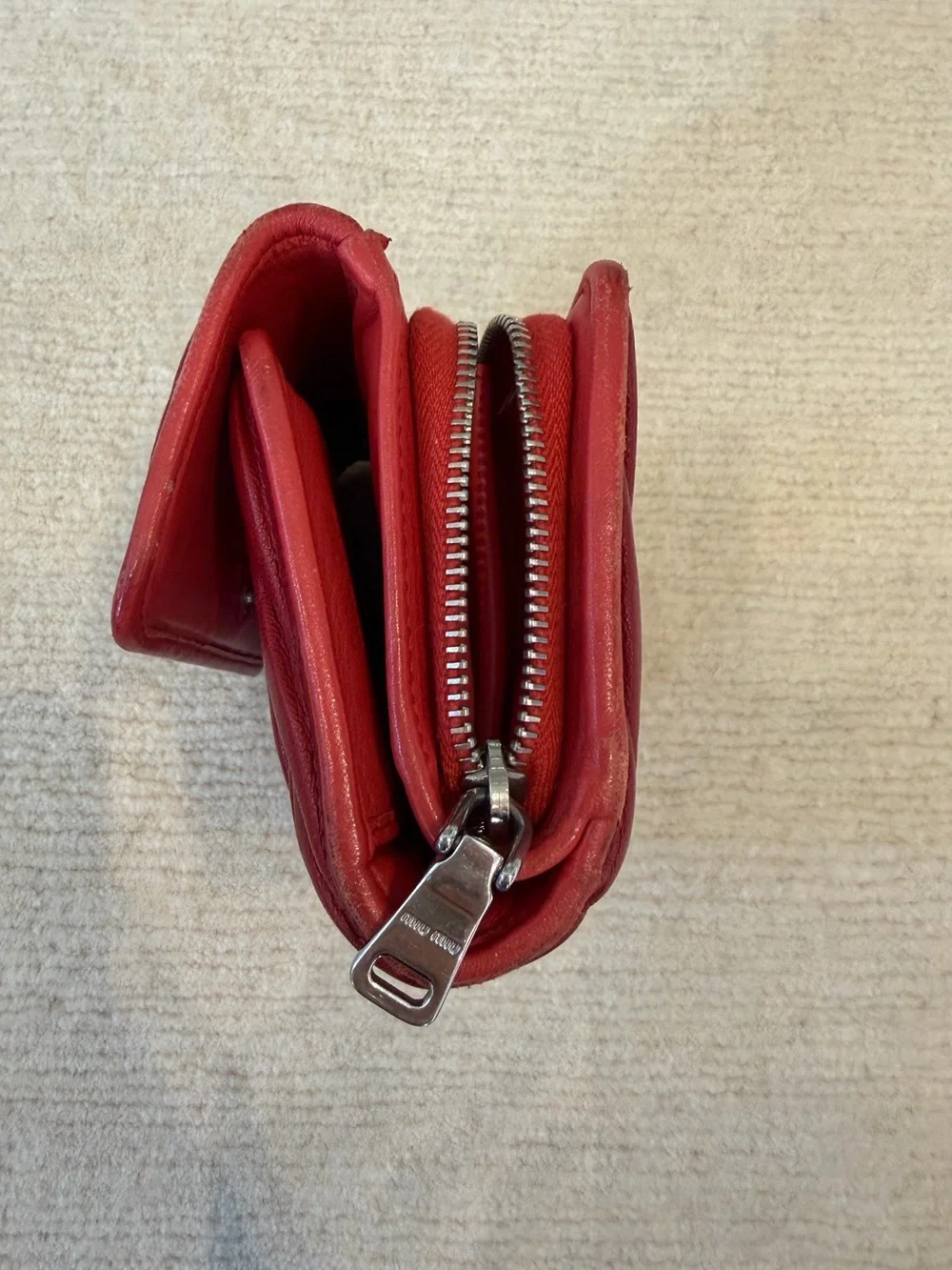 Miu Miu compact quilted